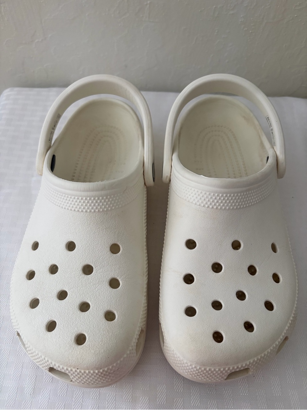 CROCS Classic Clog Sandals in White